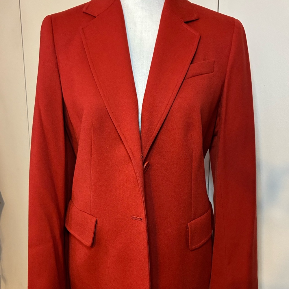 Talbots Rust-Colored Wool Women's Blazer